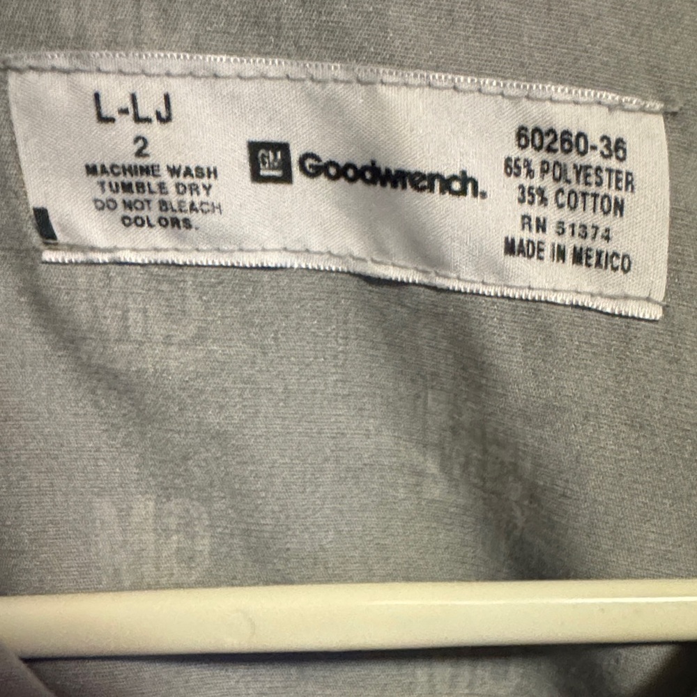 ★ Goodwrench Certified Service Work Shirt Mechanic Uniform Men's XL - Picture 2 of 6